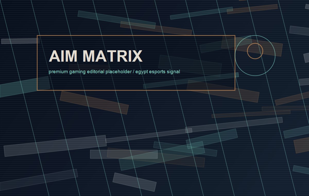 Aim matrix tactical guide artwork